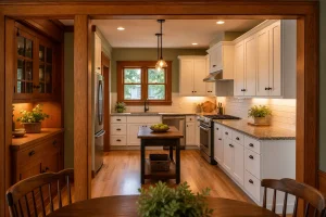 Craftsman-style kitchen remodel in Toledo, Ohio