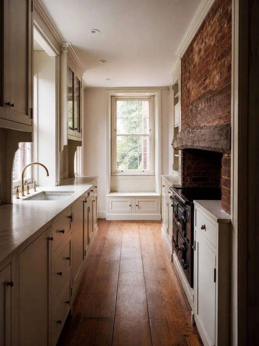 Compact historic kitchen remodel in Waterville Ohio