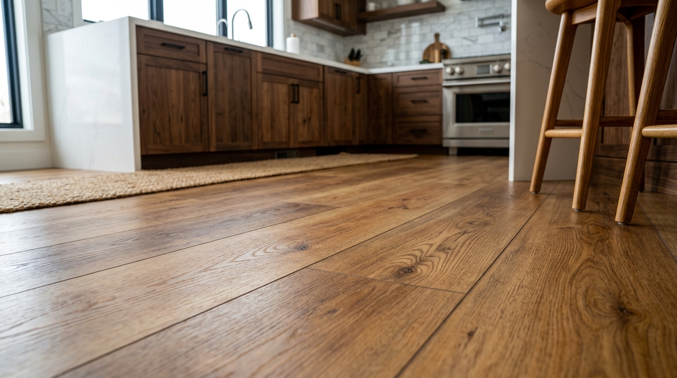 Durable kitchen flooring for Toledo weather