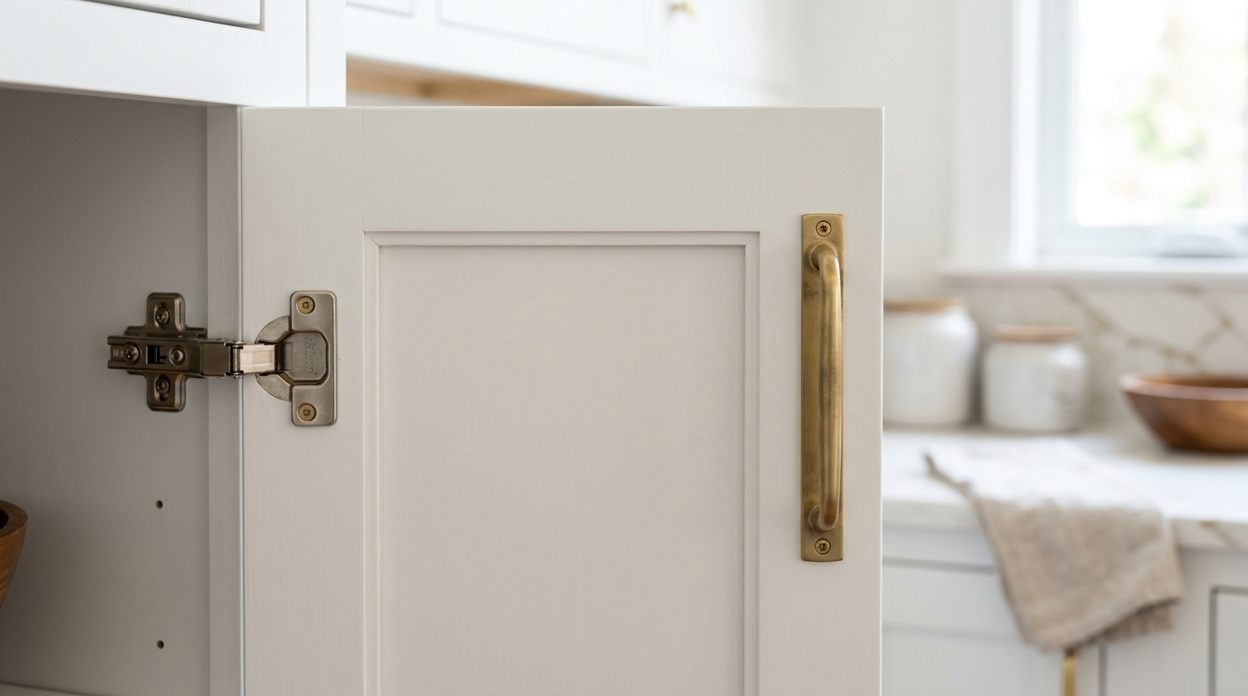White shaker cabinetry and lighting design in Toledo